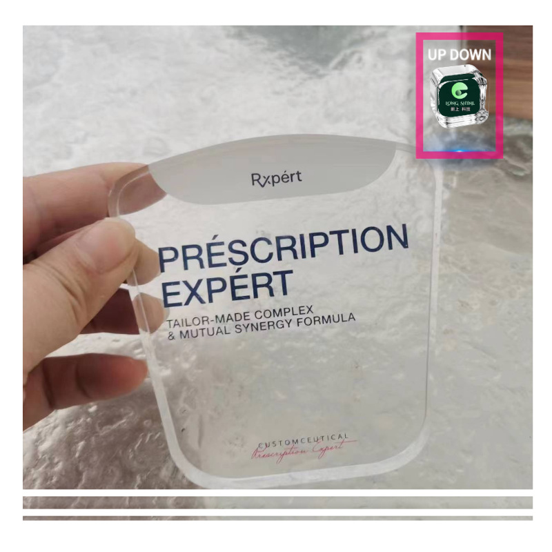 高透明亚克力板打标 产品展示