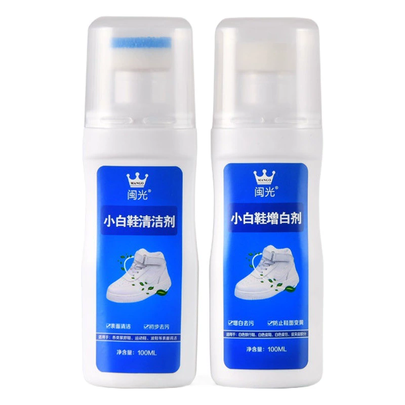 Встряхивая и взрывная модель горячая продажа маленьких белых моющих средств для мытья обуви