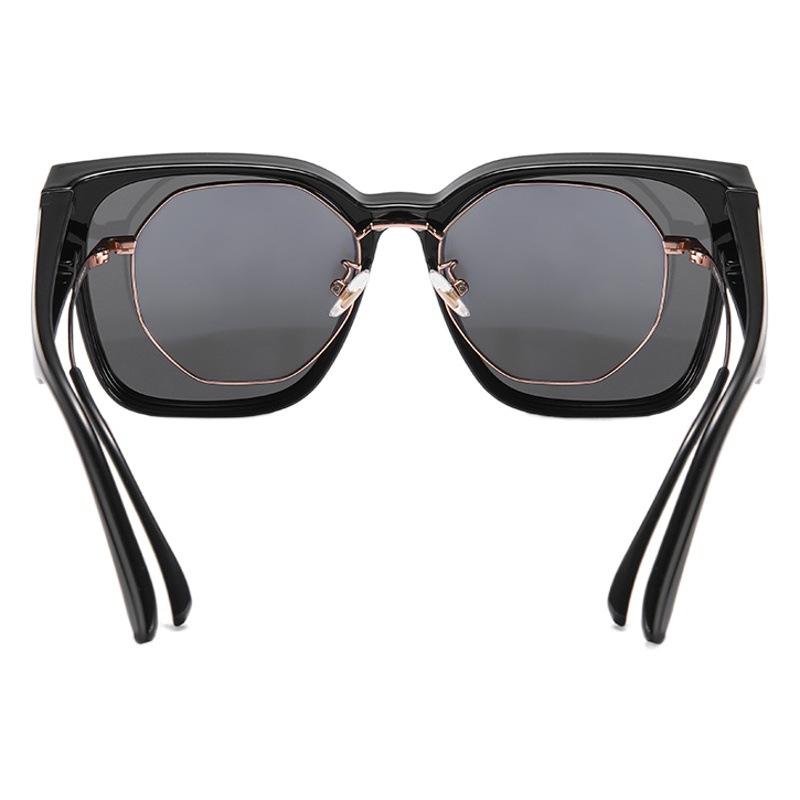 Tr7520 miopía conductor conducción gafas de sol polarizadas Tiktok mismo miopía gafas de sol polarizadas de moda de Marco grande