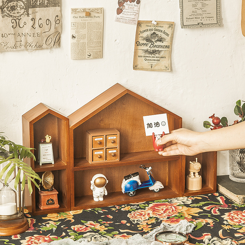 Perfume Lipstick Desktop Storage Box Household Workstation Office Desk Sundries Locker Doll Ornaments Display Rack Partition