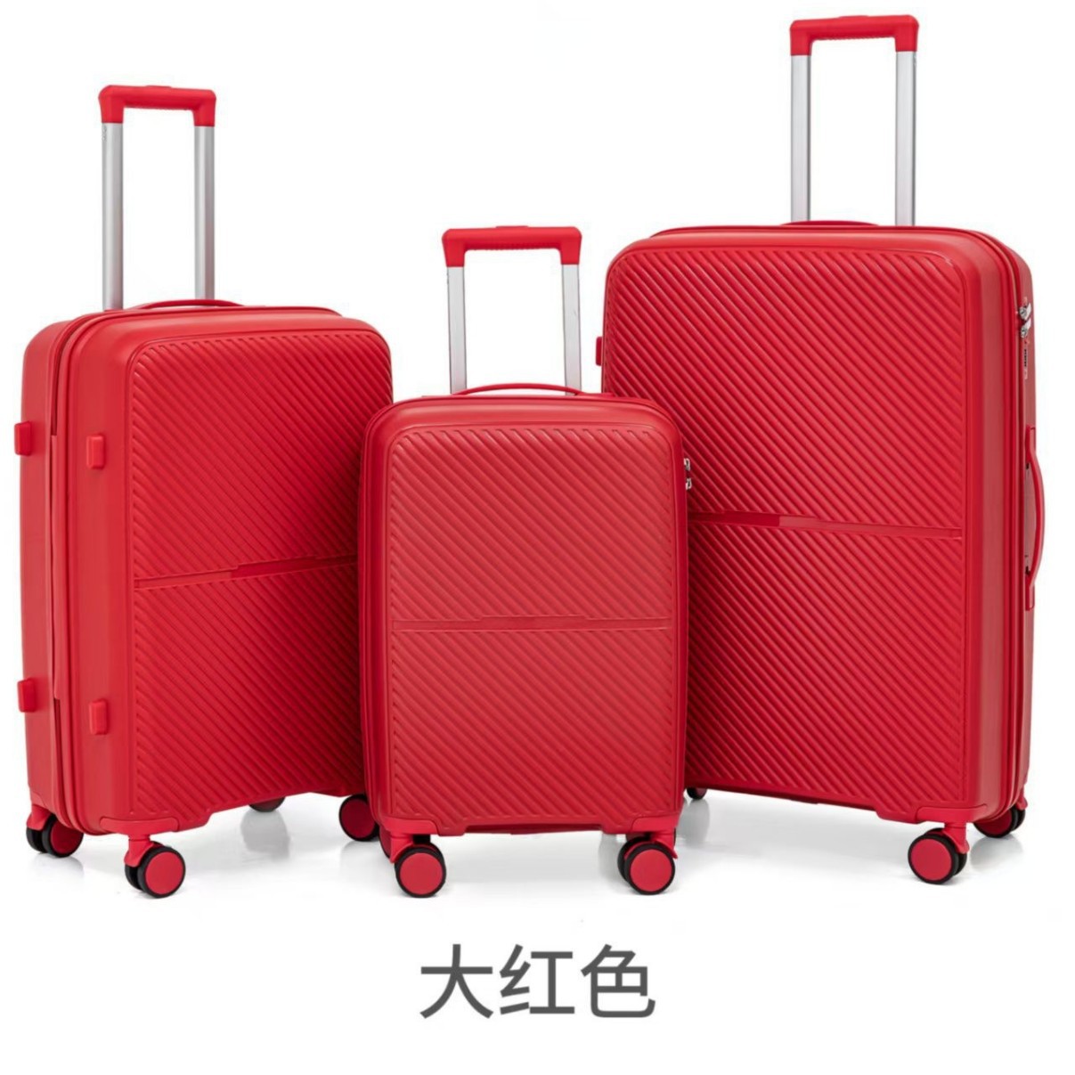 Procesamiento personalizado 20 24 28 pulgadas maletas de embarque maletas de viaje maletas de moda