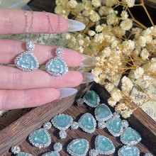 小红薯爆款天然蓝水翡翠大佛公吊坠女款新中式时尚清冷感项链饰品