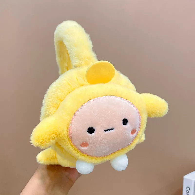 Sanrio, winter keep warm children's headphones, cartoon cute earmuffs, demi-season bag