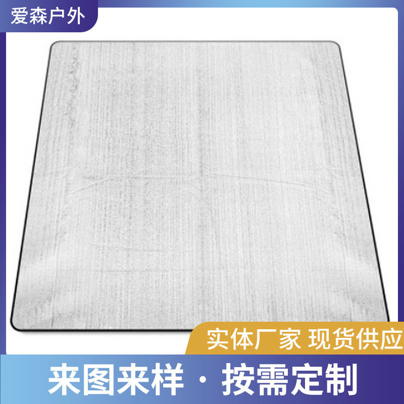 제조업체 양면 알루미늄 필름 방습 매트 야외 두꺼운 캠핑 텐트 점심 방수 및 단열 해변 피크닉 매트