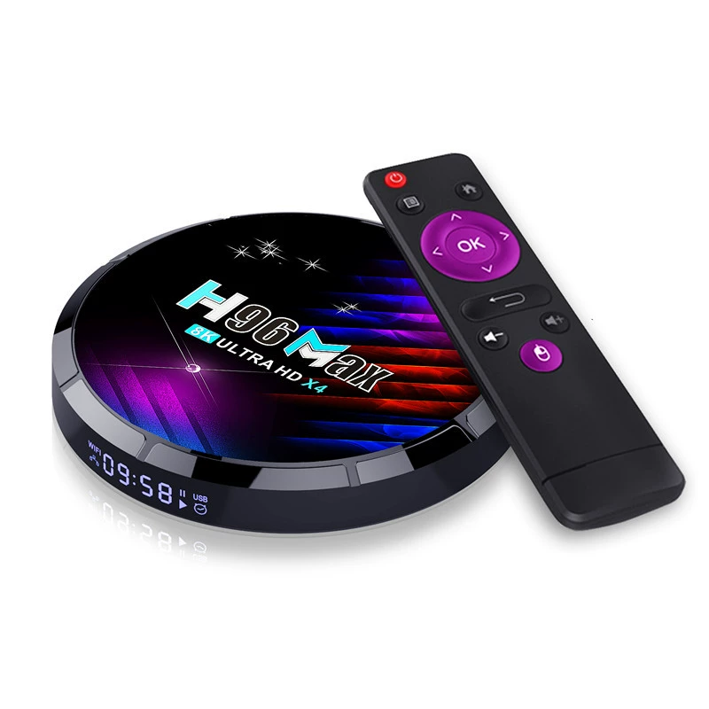 ТВ-приставка H96 MAX X4 4 ГБ/32 ГБ S905X4 Android 11.0 HD плеер TV BOX