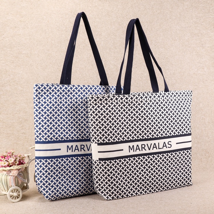 创意设计学生手提棉布袋 帆布袋礼品购物袋定 制做logo图案