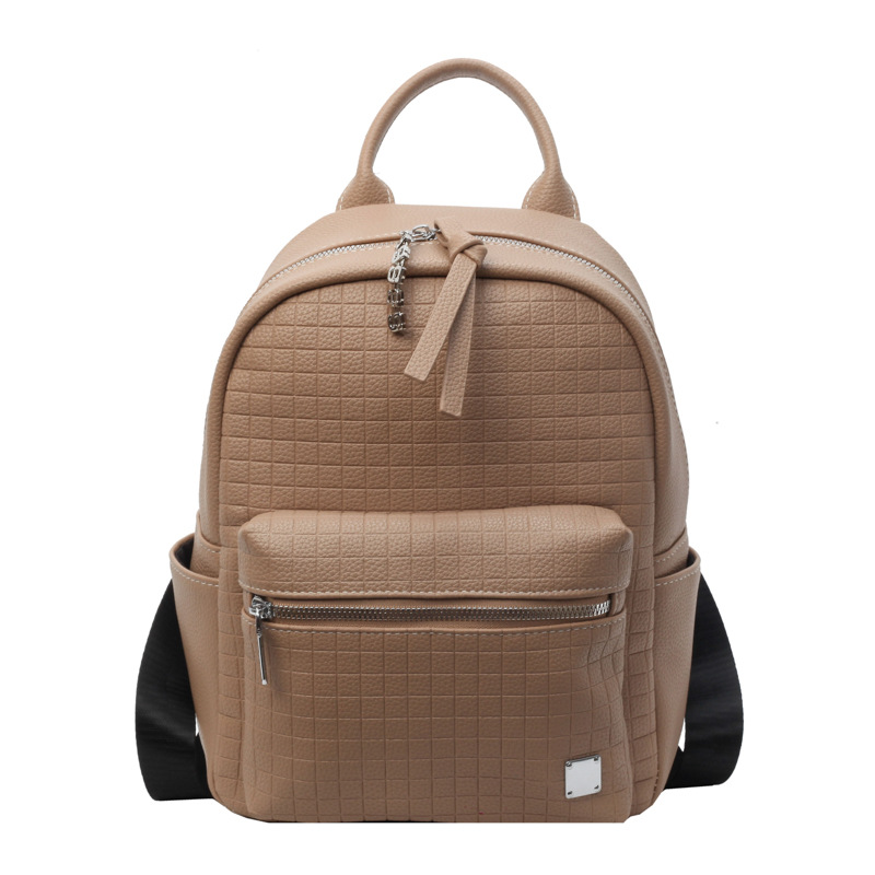 Spring 2024 Fresh and Sweet Daily Matching PU Women's Backpack_voghion.com