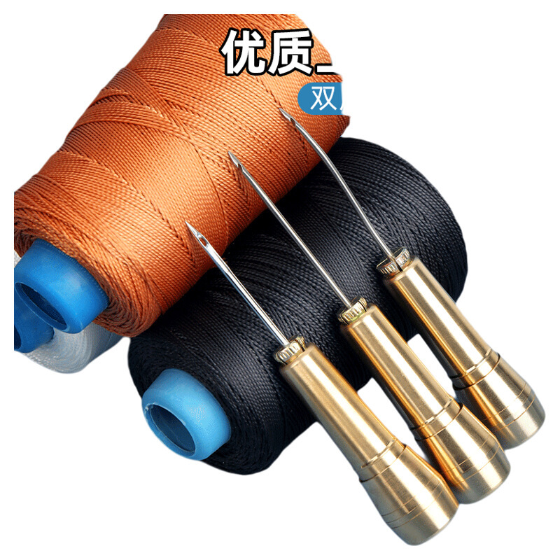 上鞋线纳鞋底修鞋线风筝线轮胎线补鞋工具套装尼龙粗腊线蜡线