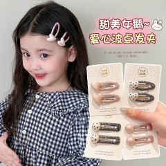 新しい子供のヘアピンは髪を傷つけません。