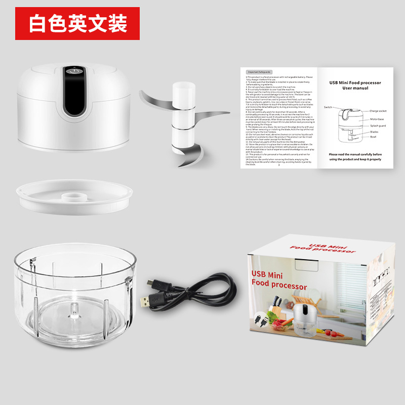 Ajo eléctrico amoladora ajo mini ajo puller prensa de ajo amoladora de ajo licuadora de ajo masher ajo pelador de ajo hogar