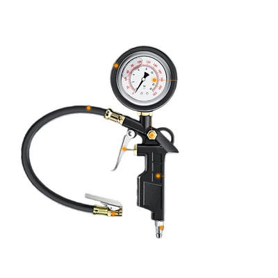 tire pressure gauge, inflating gun, Air pressure gauge/tire pressure gauge