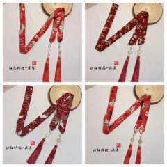 漢服と馬のスカートのアクセサリーの髪飾り