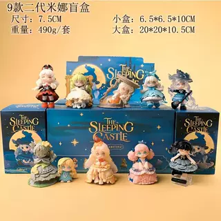 新款 米娜miana不可思议古堡系列潮玩盲盒可爱桌面手办摆件批发