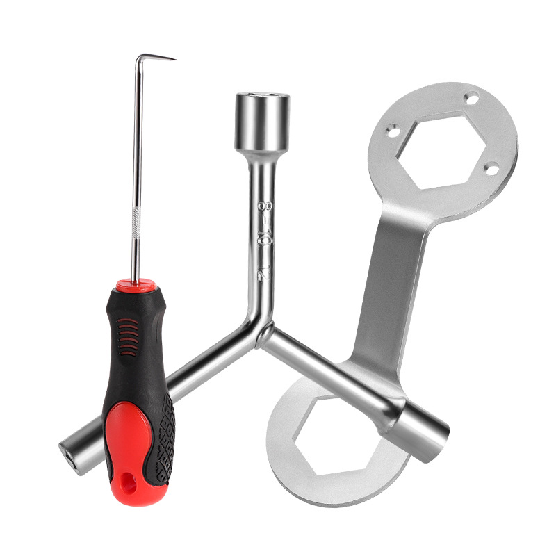 Juego de 5 piezas de herramientas de reparación de lavadoras de tambor de pulsador, juego completo de herramientas de reparación de lavadoras automáticas de desmontaje para el hogar