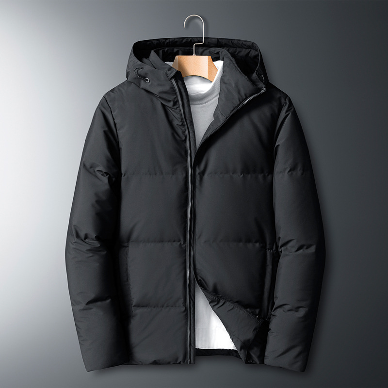 L-8XL зимний пуховик большого размера толстый жир плюс жир увеличить чистый пуховик 80 бархат черный 975