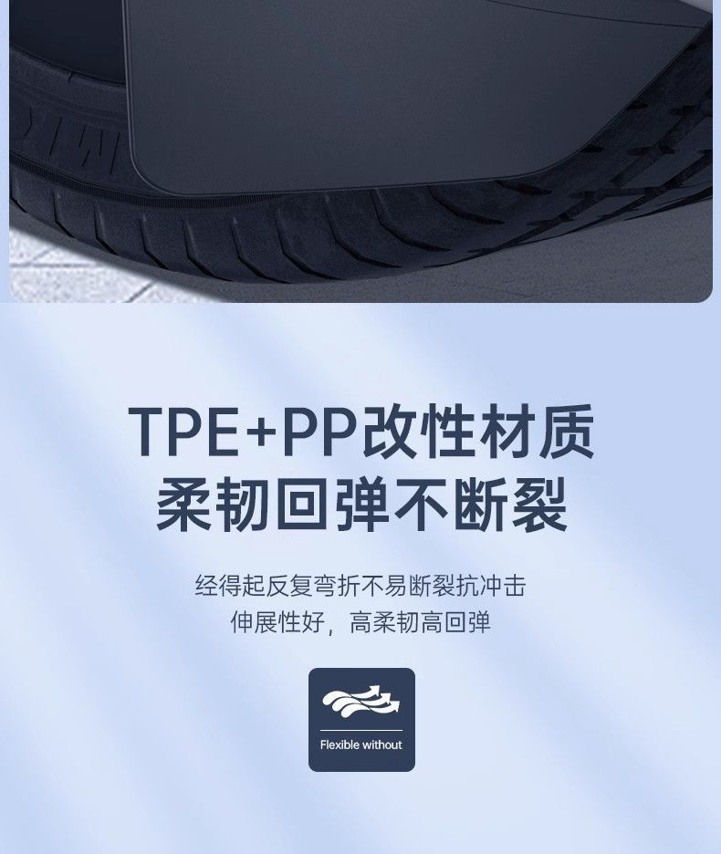 Suitable for the New Model Y3 Punch-Free Fender Modification Mudguard Leather Exterior Special Modely Accessories
