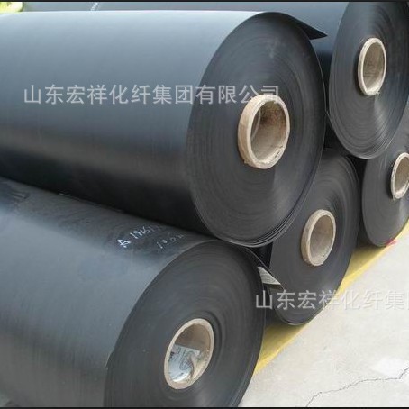 鱼塘防渗膜防水布鱼池专用塑料黑膜蓄水池防漏养殖护坡加厚土工膜