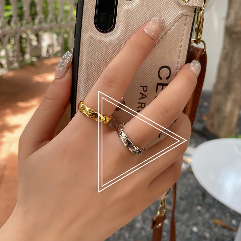Hip Hop Retro Twist Ring Womens Simple Fashion Ins Cold Style Switchable Index Finger Ring Temperament Wild Hand Jewelrypicture17