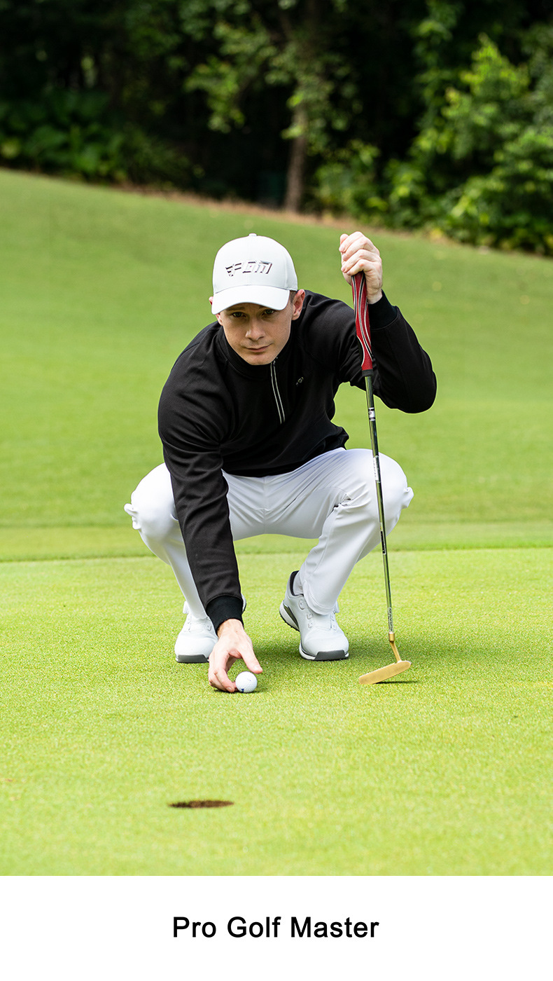 Áo len golf nam dài tay cổ cao, lót nhung ấm áp — Áo lót nhung màu đen YF108 chi tiết 9