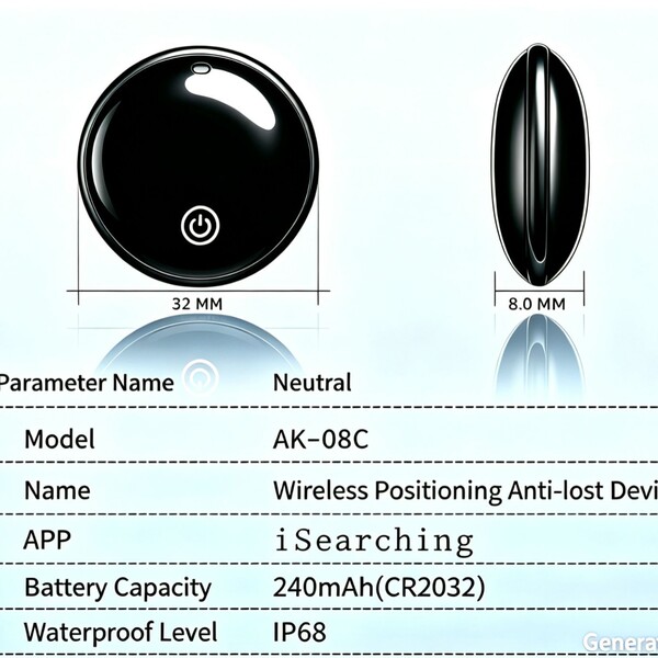 Cross-border Bluetooth anti-lost device for ios and Android dual…