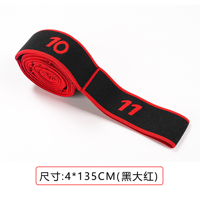 子供用ダンス専用ストレッチベルトストレッチベルトデジタルセグメント抵抗ベルトヨガストレッチベルトトレーニングストレッチベルト