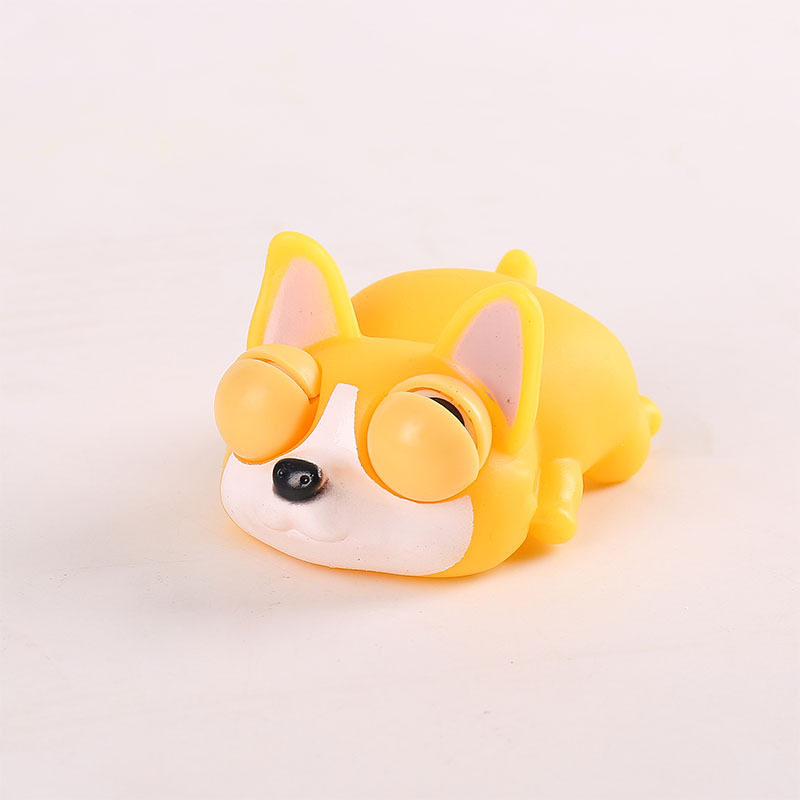 Transfronterizo caliente-venta llamativo gusano vegetal pellizco música descompresión juguete squeeze ojo-soplado creativo ventilación descompresión artefacto fábrica al por mayor