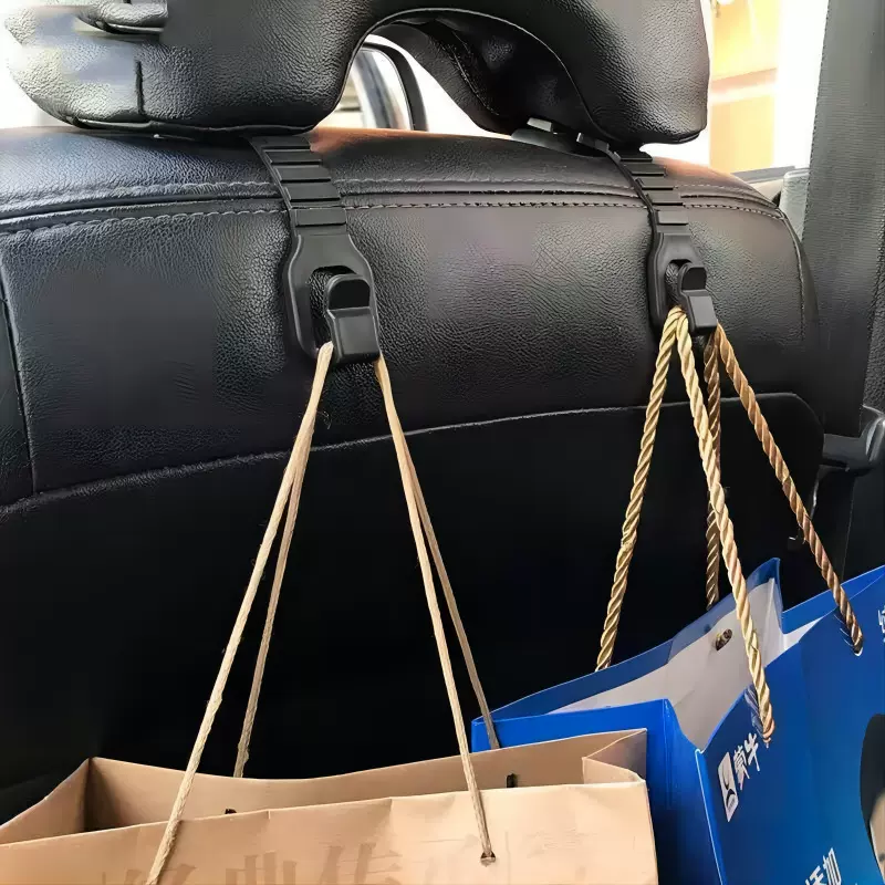 汽车座椅后背挂钩车载隐藏式车内用品多功能置物挂钩实用装饰车挂