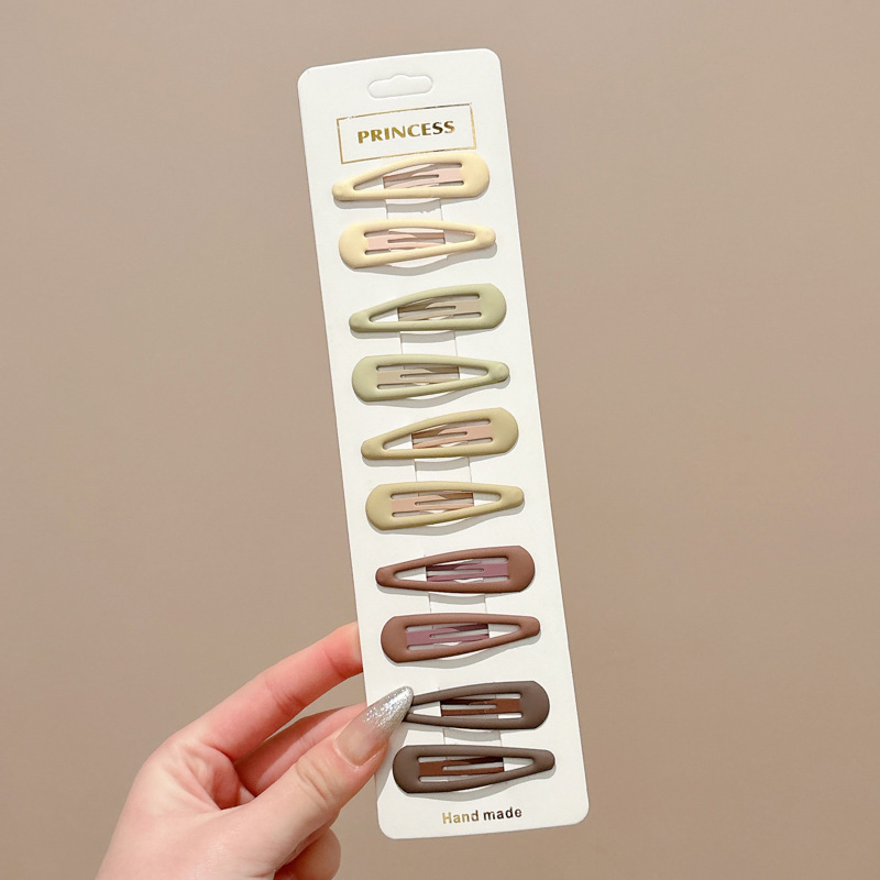 Horquilla de estrella colorida de dopamina, accesorio para el cabello para niños, horquilla con clip de flequillo lateral bonito para niñas, adorno para el cabello con clip BB.