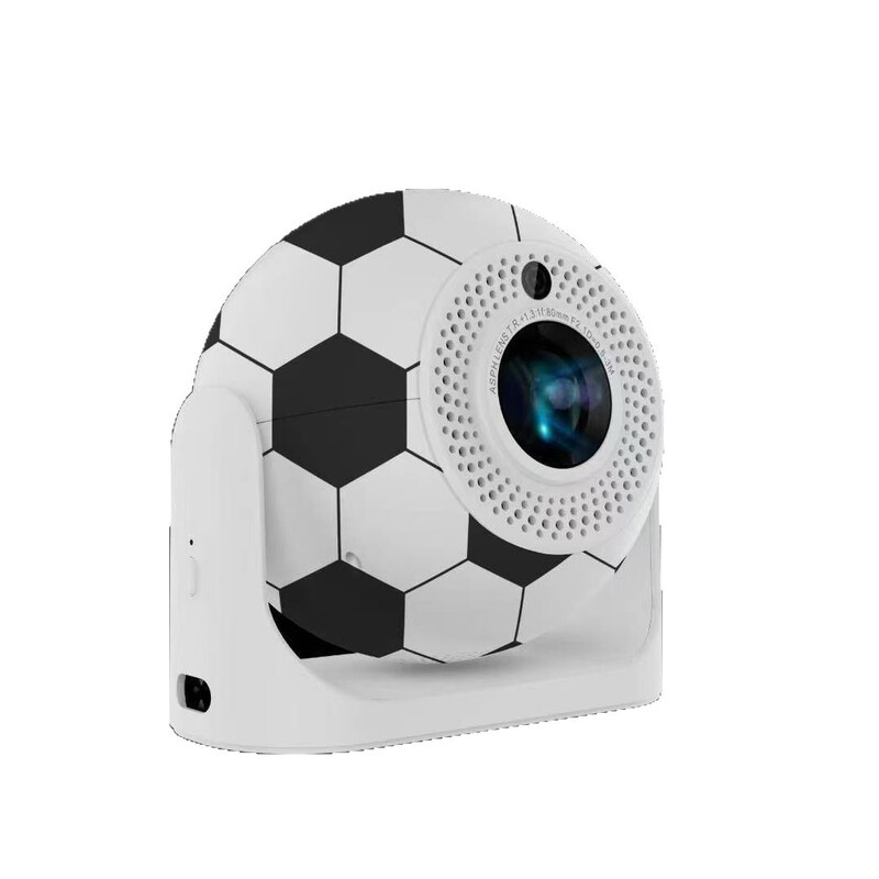 跨境YJ360投影仪家用足球形1080p便式携家庭影院办公投影机便携|undefined