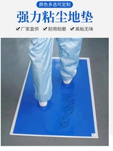 粘塵墊可撕式6090無塵室專業300張每盒可用半年裝風淋室定 制