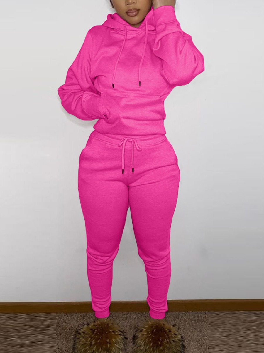 Stylish Hoodie Set in Different Colors