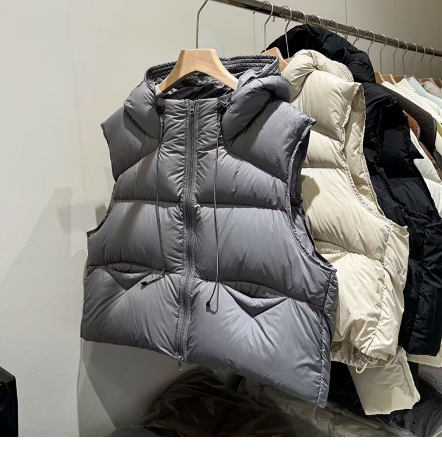 Women's Loose High-end Padded Vest-style Jacket 27 O1CN01iQcwMs1PzkMXYBvQS !!2219787171912 0 cib
