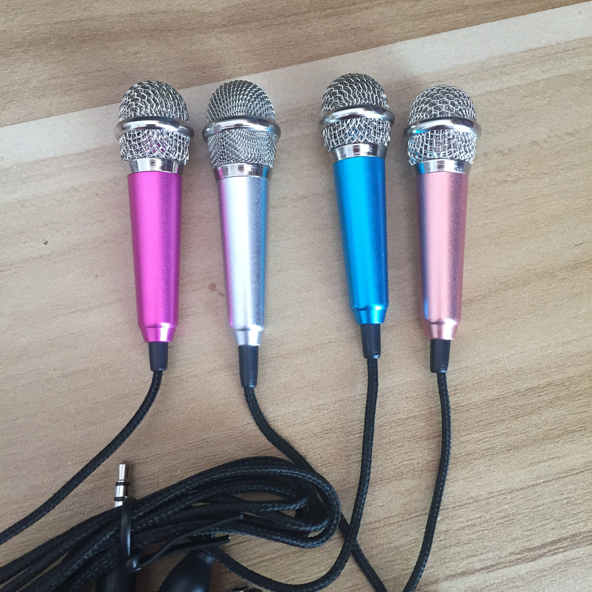 Teléfono móvil karaoke micrófono karaoke artefacto karaoke micrófono auricular micrófono integrado mini micrófono