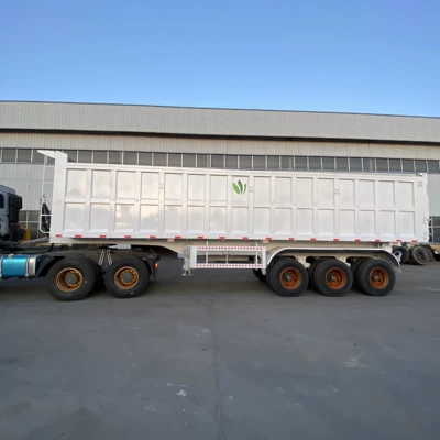 Rear-Turning Dump Semi-Trailer Sand – Ağır yük qoşquları
