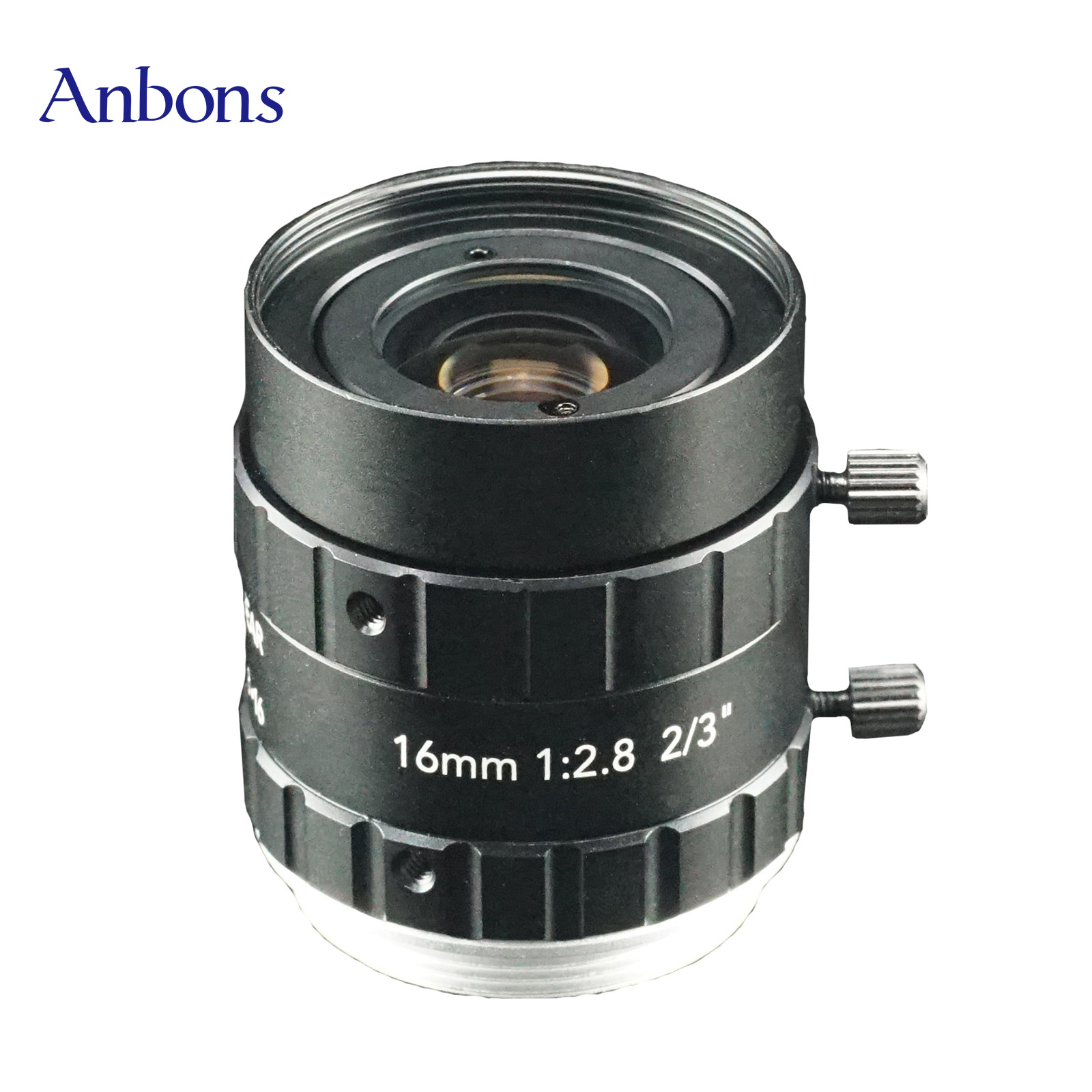 安邦盛大华监控镜头12MP手动光圈16mmF2.8C口机器视觉镜头镜头