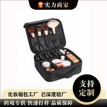 小号化妆品收纳包拆卸隔板化妆包跟妆纹绣包旅行手提美甲工具包