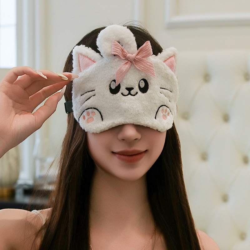 新しいぬいぐるみ漫画かわいいシナモン犬アイマスク睡眠遮光目の保護クロミガールアイマスク在庫卸売|undefined