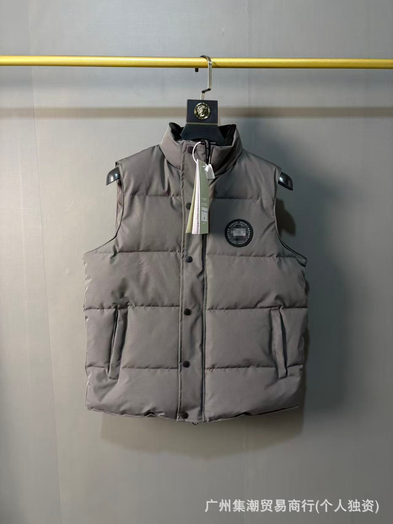블랙 라벨 그레이 조끼 1655