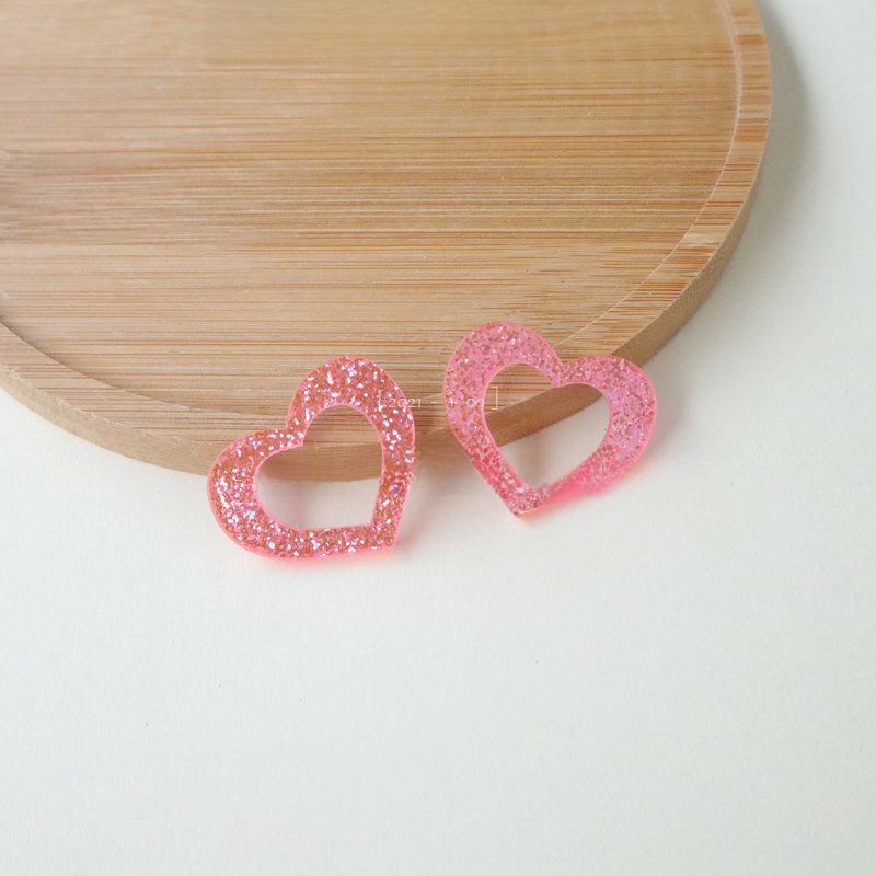 Acrylic three dimensional cute fashionable retro earrings for St…