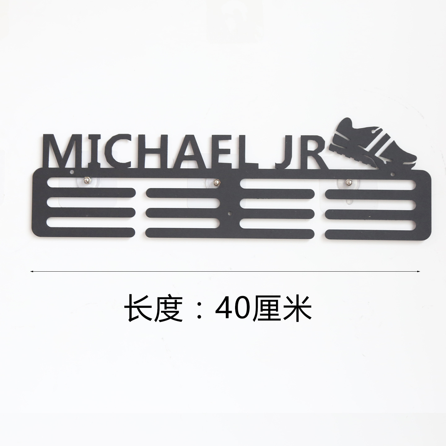 En stock Medallero de hierro estante de exhibición de medalla de maratón medalla de oro estante de almacenamiento variedad creativa