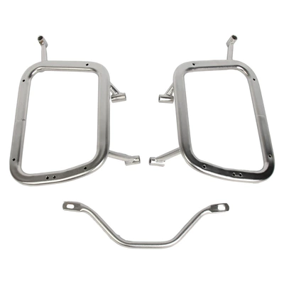 aluminum alloy side box stainless | Motorcycle trunk