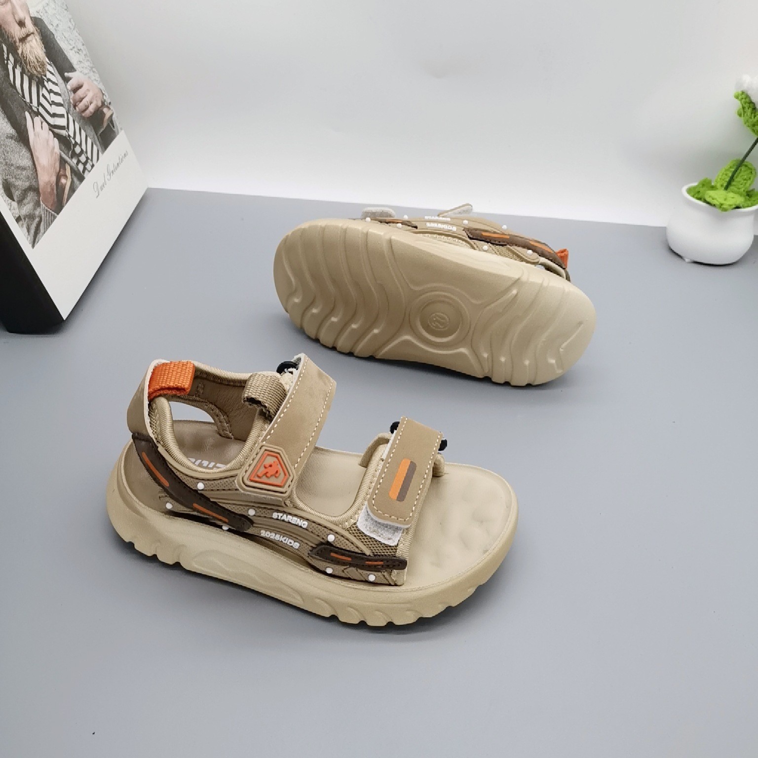 Sandalias Retro para Niños, Tallas 27-37, Verano 2026, Gran Venta, Zapatos Casuales Deportivos con Hebilla Ajustable, Zapatos de Playa