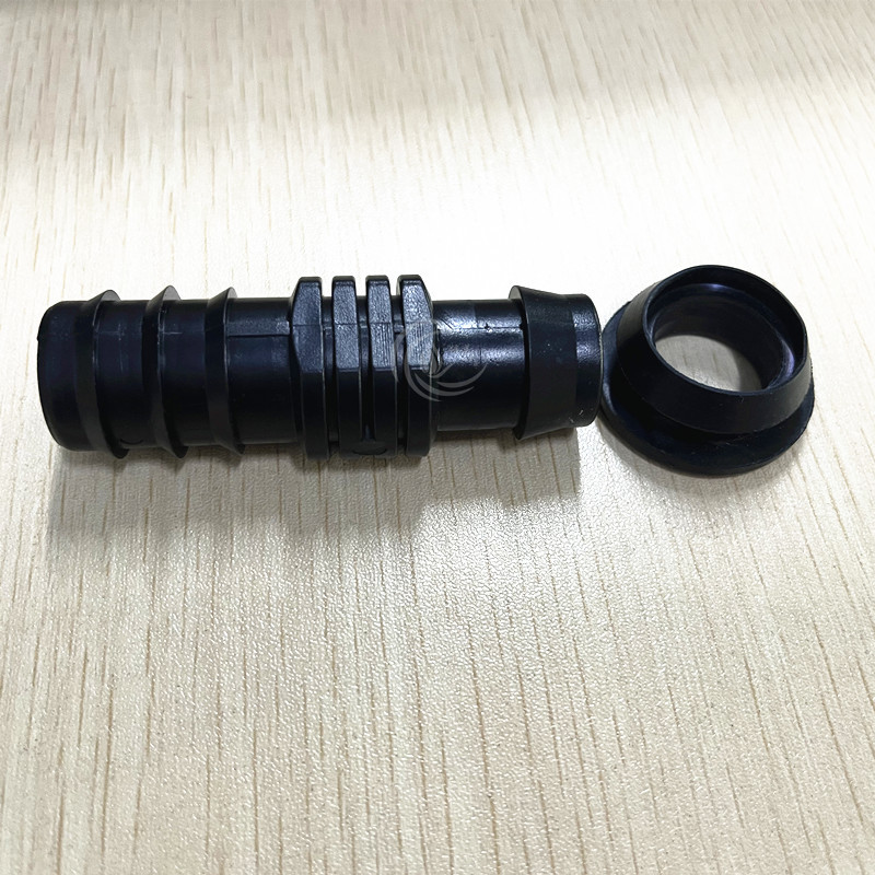 Nuevo material 25PE tubo de derivación púbera con válvula de armazón de micro-jetado de goteo conector de tubería de PVC perforación de tubo de 25mm image 4