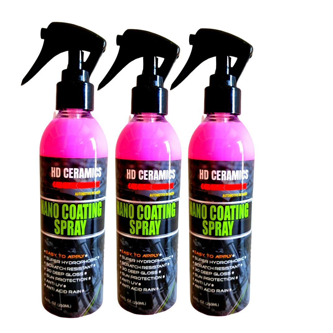 Американские продукты клиента автомобильная краска Полироль кузова покрытая кристаллами герметизирующая глазурь краска поверхность безводная Автомойка 250 мл