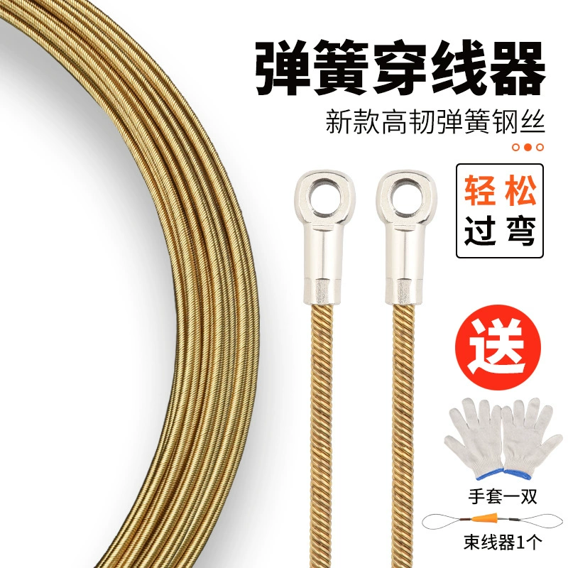 Нитевдеватель электрика с роликовой головкой Инкапсуляция стальной проволоки Проволочная сетка Нитевдеватель для оптического волокна