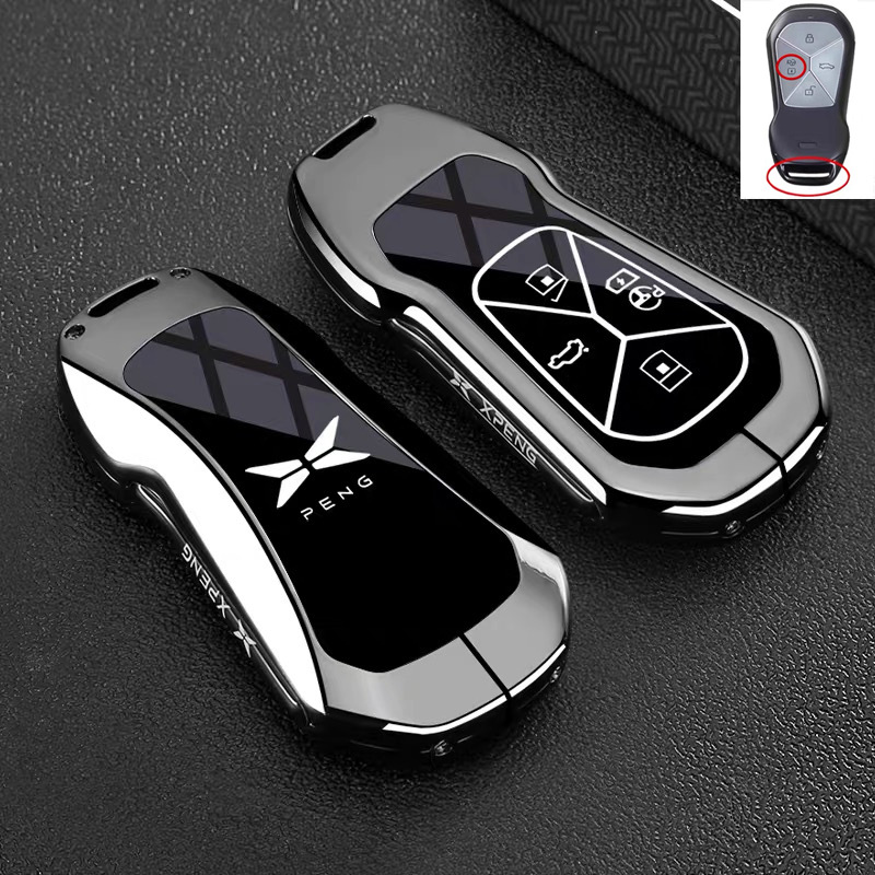 Xpeng G9 Key Cover Xpeng 25 Models Mona M03 New P7/G6/G7 Shell P7+/P5/G3I Car Buckle