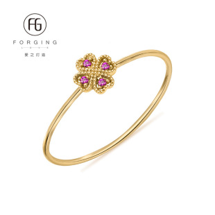 18K���ָ��Ȼ�t�{��ʯ�ʯ��Ůau750��������S���錚��� 31002
