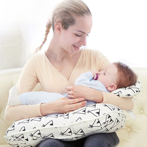 Amazon U-shaped baby nursing pillow, multi-functional baby feeding pillow, pregnant woman's waist support side sleeping pillow, neck pillow