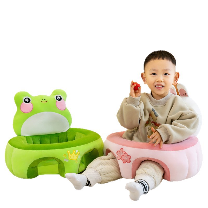 Juguetes de peluche de dibujos animados asiento de estudio de bebé sofá asiento anticaídas asiento de asiento de seguridad de bebé al por mayor