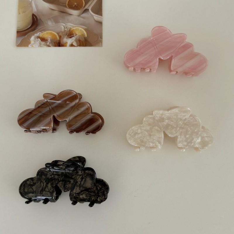 法式温柔醋酸发夹女2025新款后脑勺盘发抓夹百搭鲨鱼夹子发卡发饰|undefined
